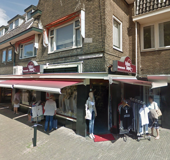 The Miss Tique store on Van Schagenstraat 1, Voorburg &hellip;