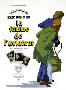 <cite>La femme de l’aviateur</cite> (1981) French movie poster