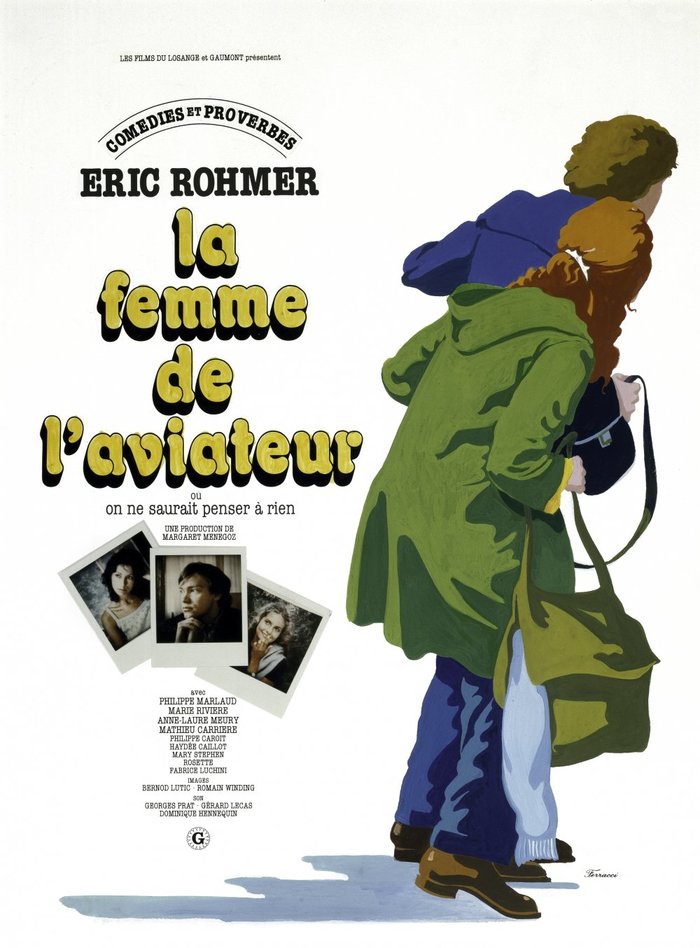 La femme de l’aviateur (1981) French movie poster