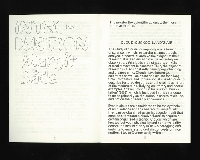 Cloudbusters: Intensity vs. Intention – 17th Tallinn Print Triennial exhibition guide book / catalogue 2