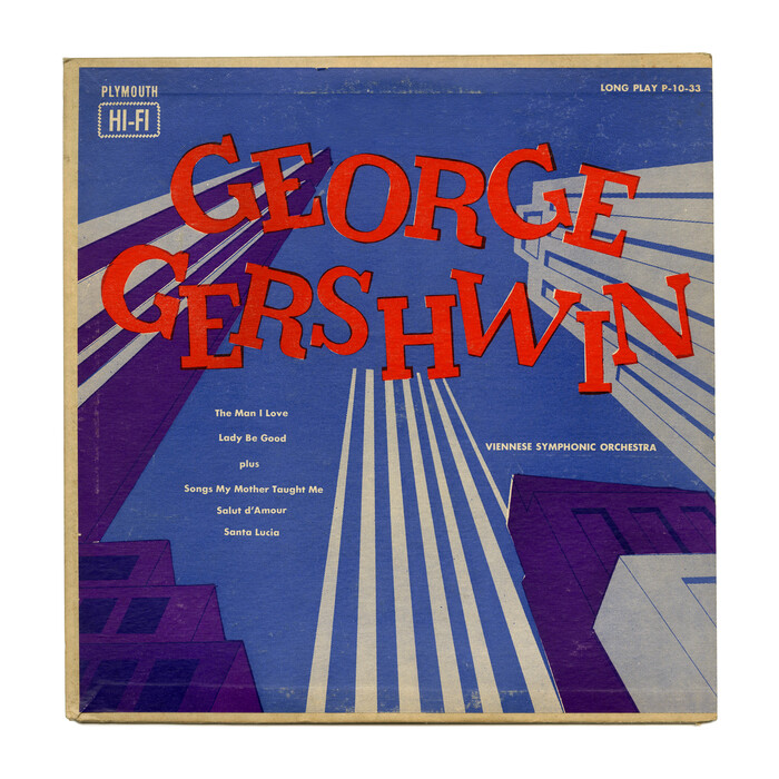 Viennese Symphonic Orchestra – George Gershwin album art 1