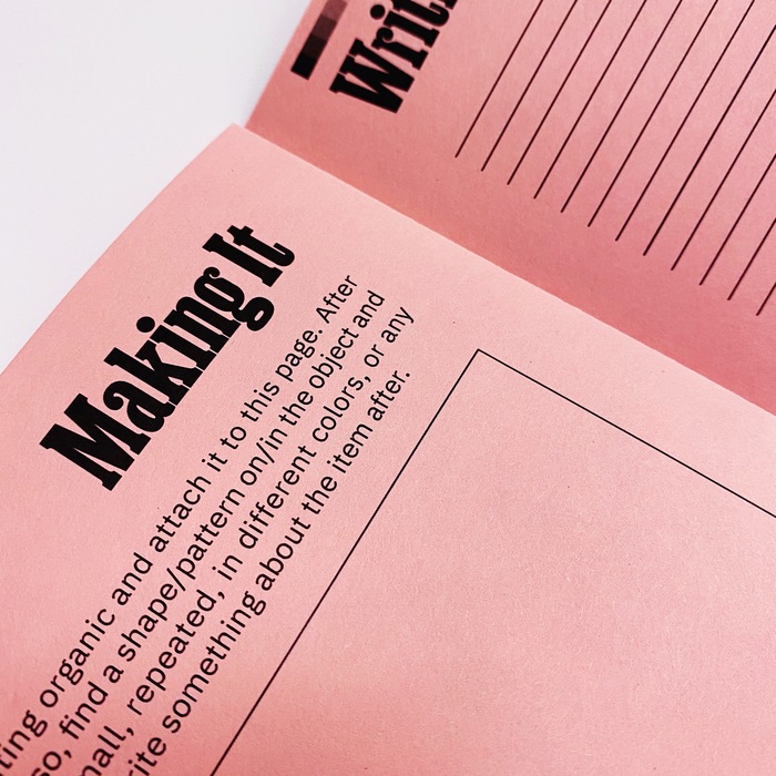 Zine spread