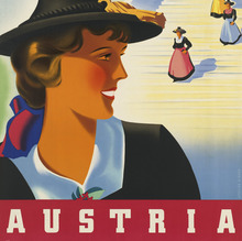 Austria (Österreichische Verkehrswerbung) Travel Poster