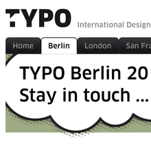 TYPO Berlin 2013 – <cite>Touch</cite>, Berlin (D), 16–18 May 2013