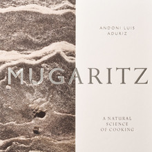 <cite>Mugaritz</cite> cookbook by Andoni Aduriz