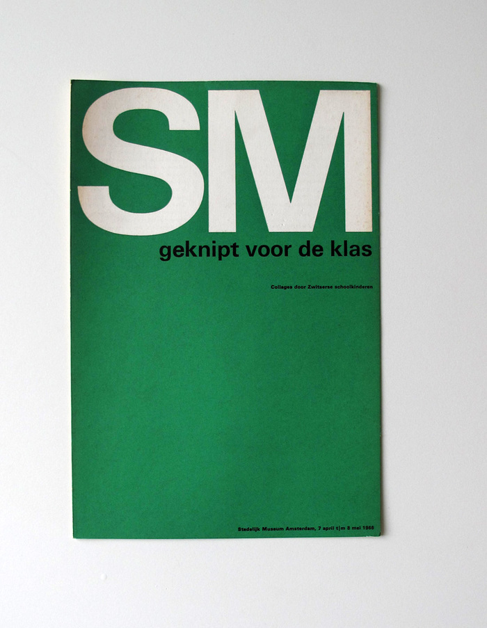 Catalog covers for Stedelijk Museum 5