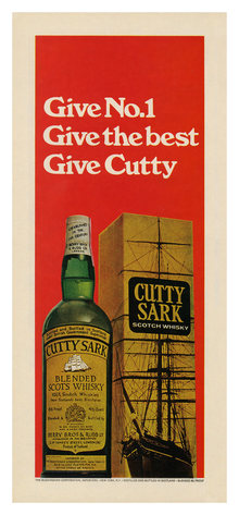 “Give No.1” Cutty Sark ad