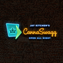 Jay Kitchen’s CannaSwagg logo