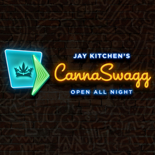 Jay Kitchen’s CannaSwagg logo