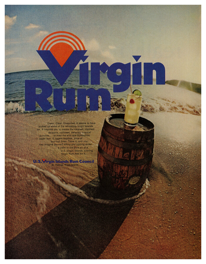 Virgin Rum ad (1969)