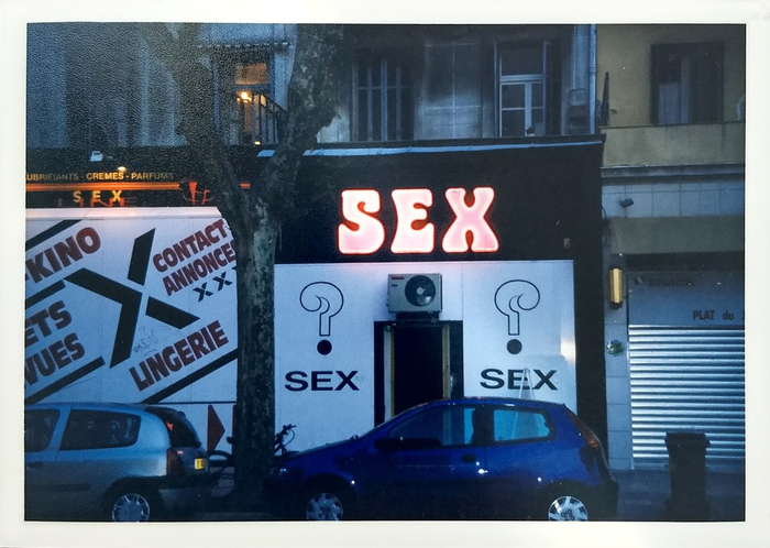 “SEX” neon sign, Nice 2