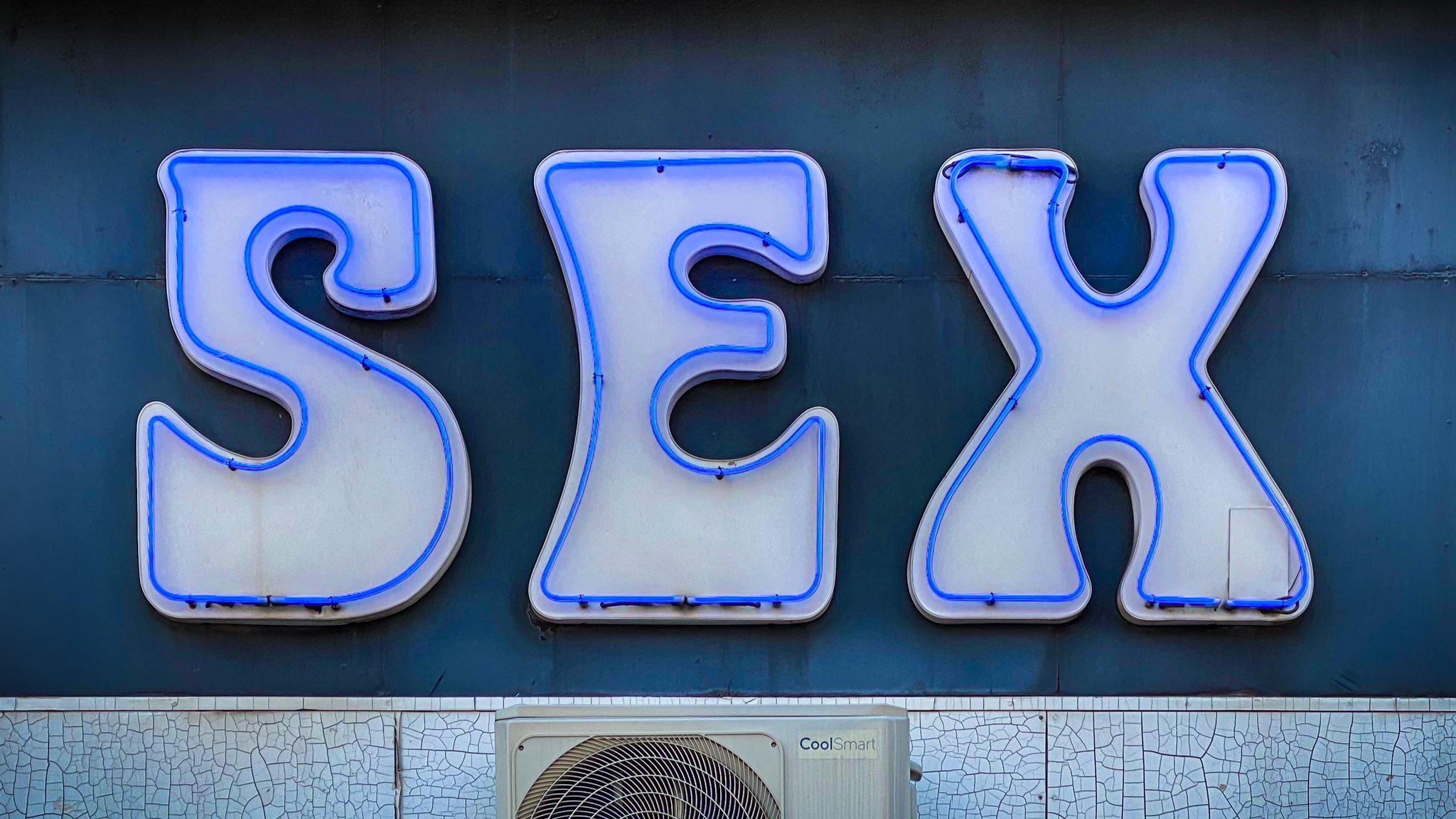 “sex” Neon Sign Nice Fonts In Use 9817