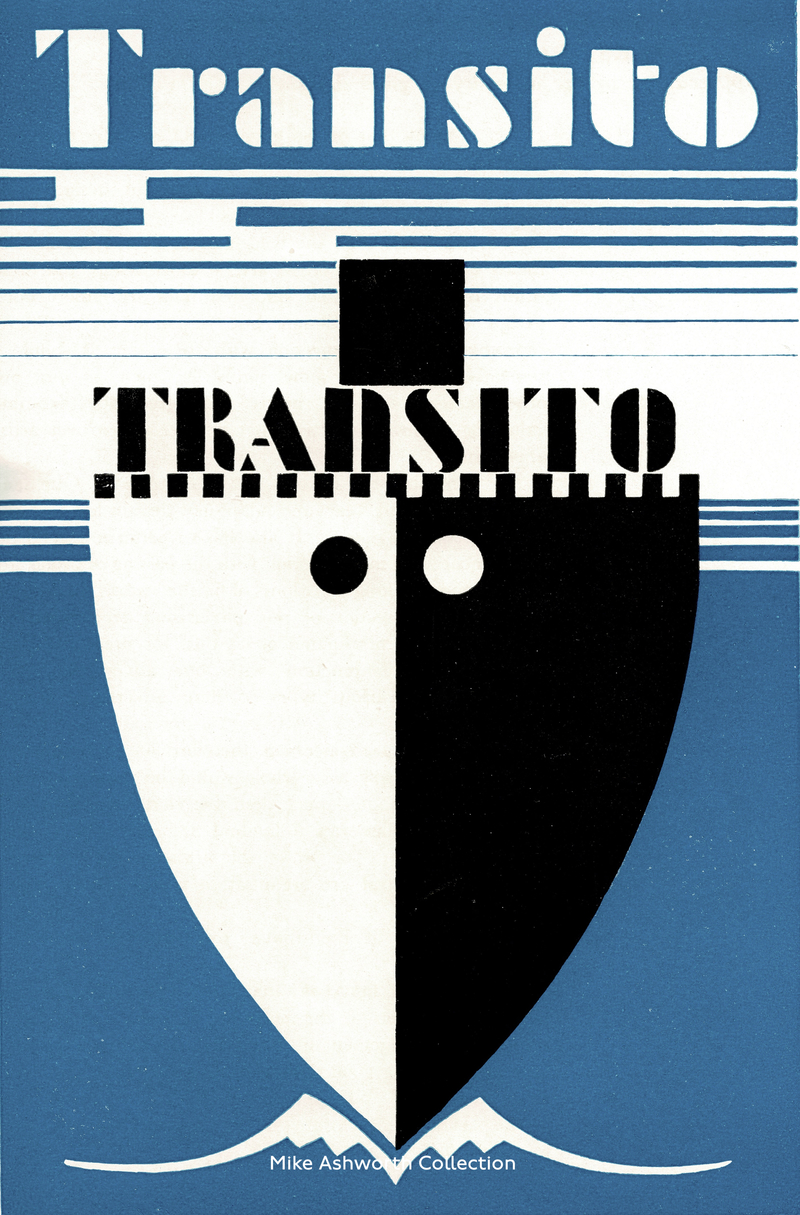 Brochure design idea #306: Transito typeface specimen brochure cover