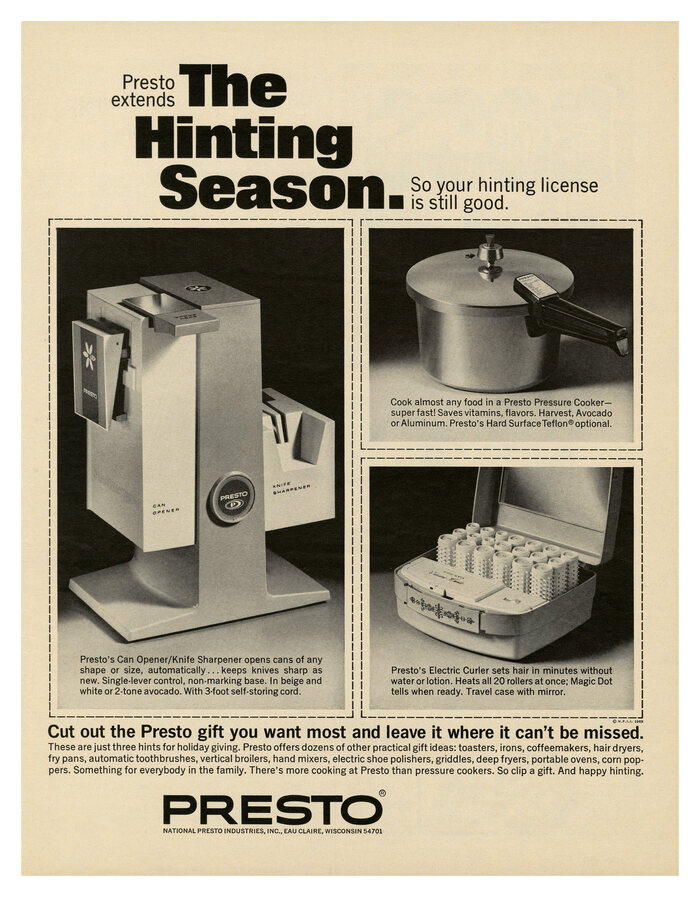 “The Hinting Season” Presto ad