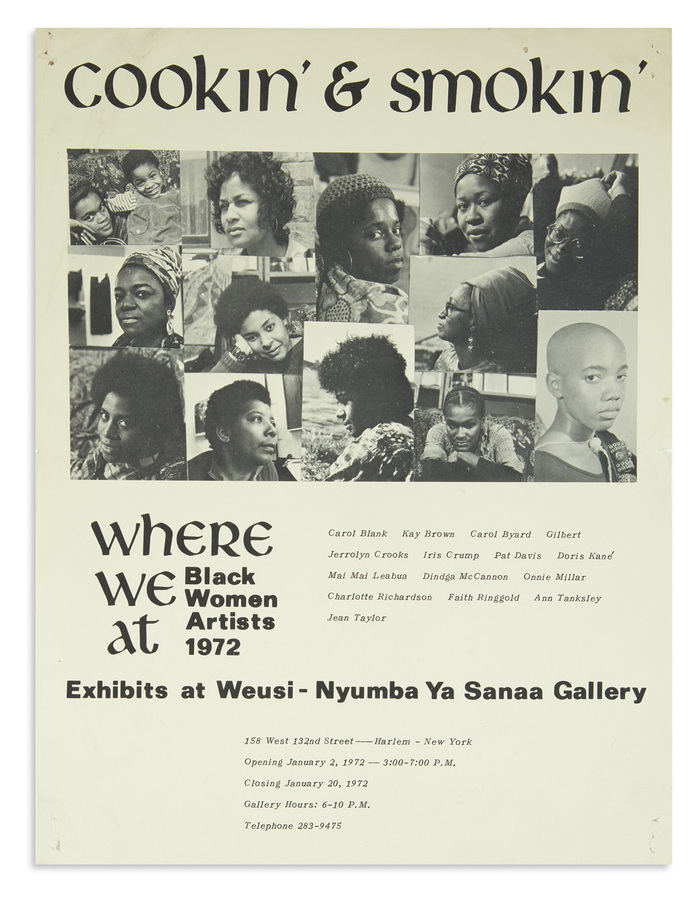 Where We At – Cookin’ &amp; Smokin’ at Weusi-Nyumba Ya Sanaa Gallery