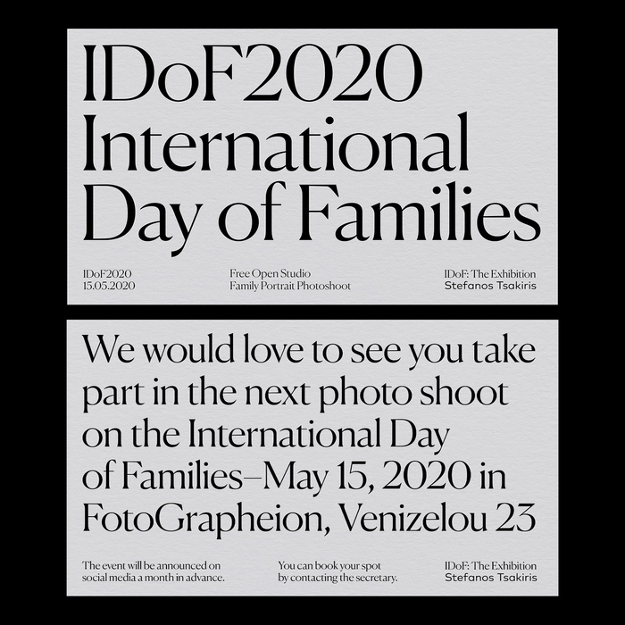 International Day of Families invitation