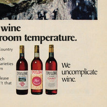 Taylor Wine ad (1969)