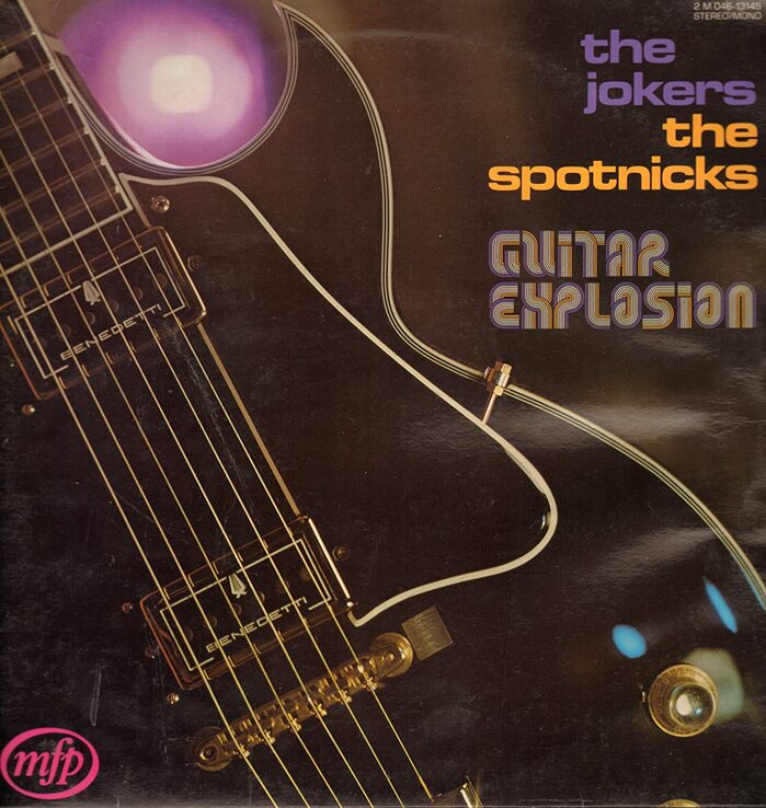 The Jokers / The Spotnicks – Guitar Explosion album art