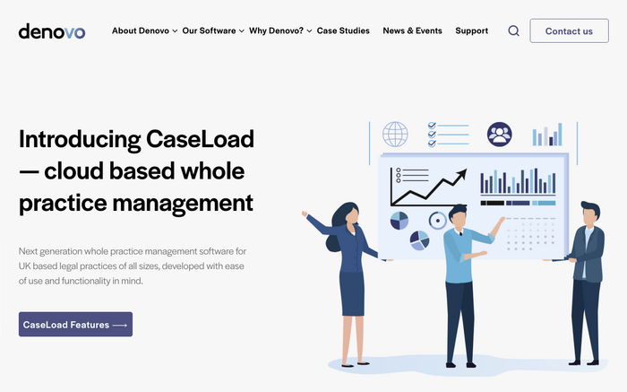 Denovo website 1
