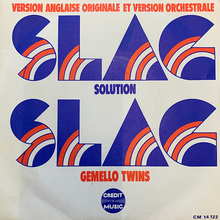Gemello Twins – “Slag Solution” single cover