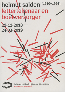 <cite>Helmut Salden, lettertekenaar en boekverzorger</cite>  exhibition