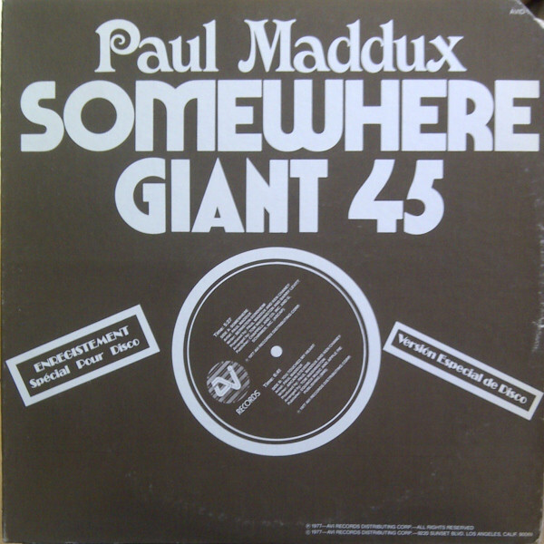 Paul Maddux &ndash; &ldquo;Somewhere&rdquo; ft. more  and .