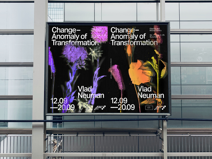 Mockup view of the posters as shown in the city.