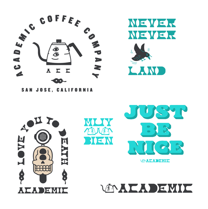 Academic Coffee identity 5