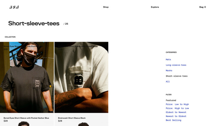Bored Of Authority website 6