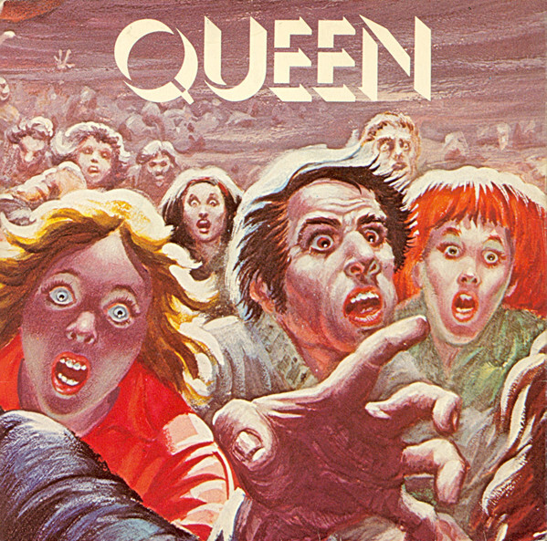 &ldquo;Spread Your Wings&rdquo; / &ldquo;Sheer Heart Attack&rdquo; (1978) single sleeve, reusing a detail from the gatefold artwork.