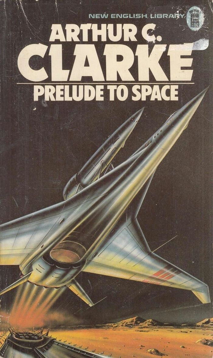 Prelude to Space, 1977. Cover art Gordon C. Davies.