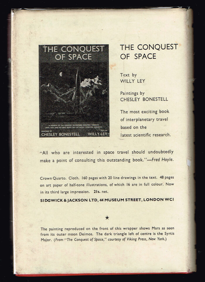 Several styles from the  series are used on the back side of the dust jacket.