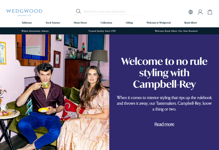Wedgwood website 2