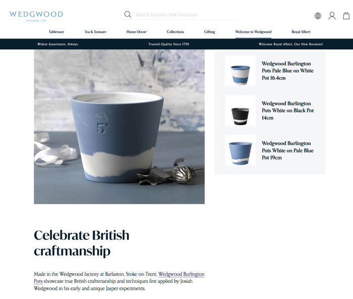 Wedgwood website 7