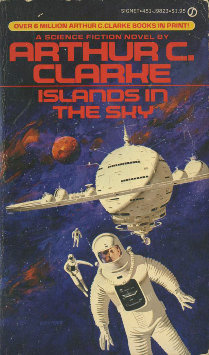 Islands in the Sun, 1981. Cover art by Vincent Di Fate, 1981. [ISFDB]