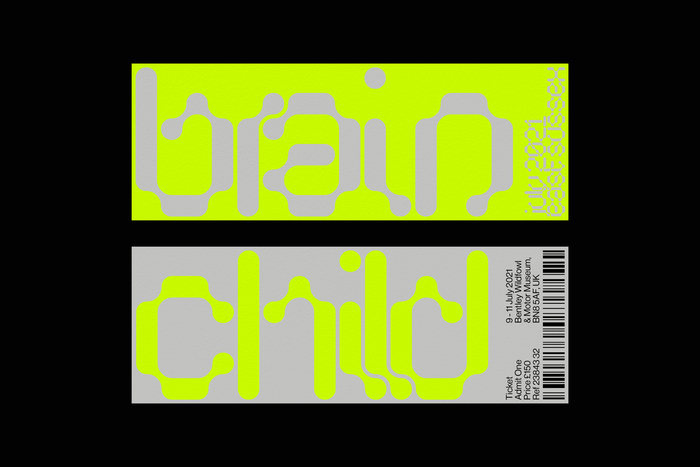 Brainchild Festival 2021 identity (fictional) 2