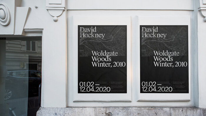 David Hockney – Woldgate Woods, Winter, 2010 7