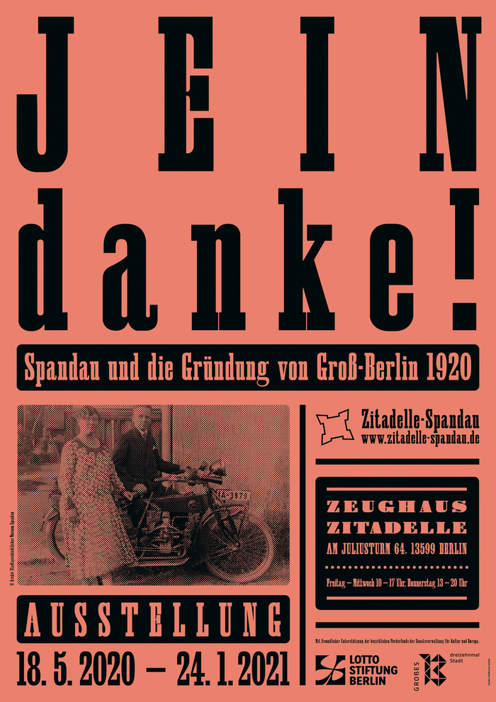 Jein danke! exhibition posters 1