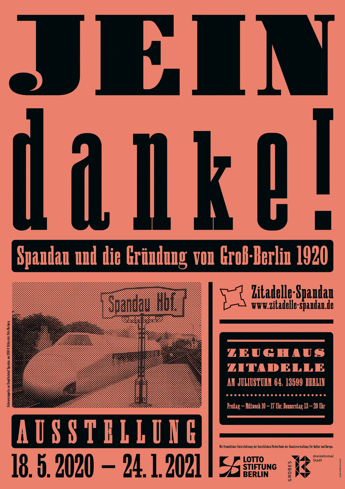 Jein danke! exhibition posters 2