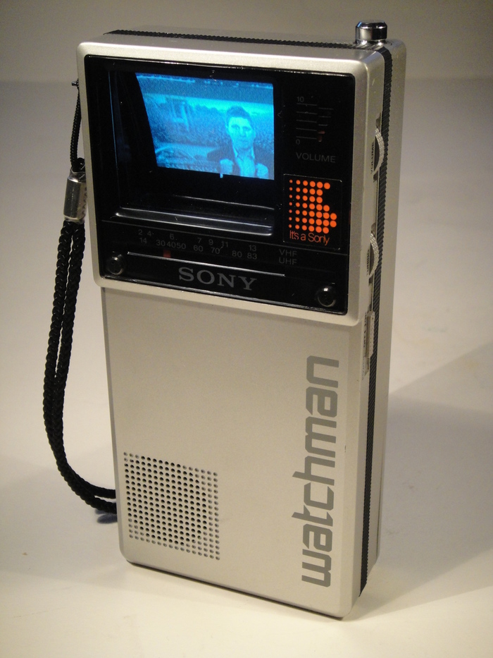 Sony Watchman FD-20A, 1983.