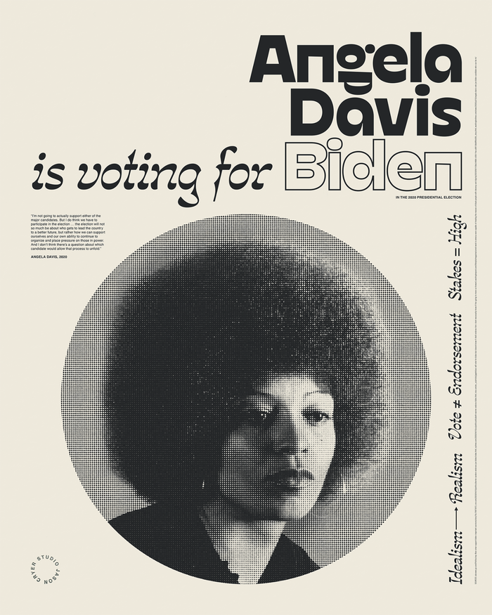 “______ is voting for Biden” posters 1