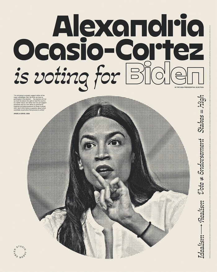 “______ is voting for Biden” posters 2