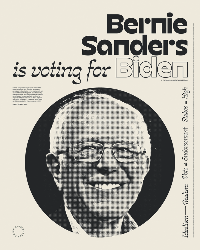 “______ is voting for Biden” posters 4