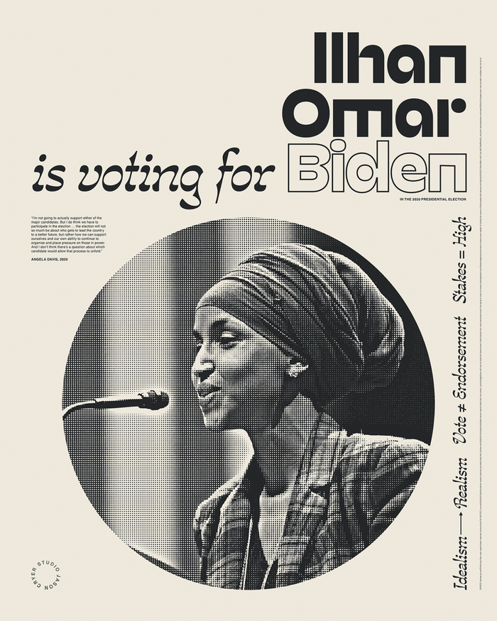 “______ is voting for Biden” posters 5