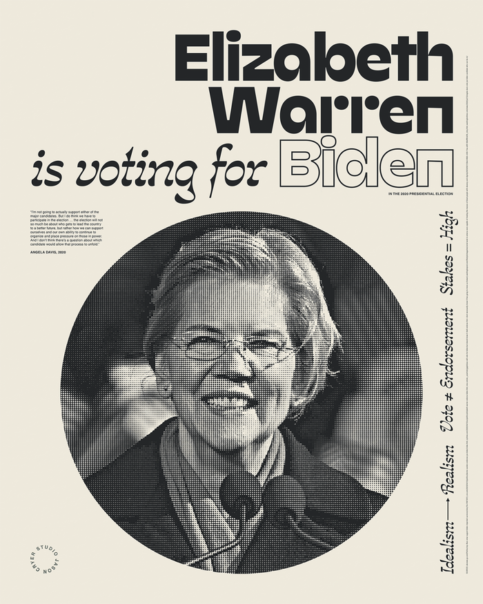 “______ is voting for Biden” posters 6