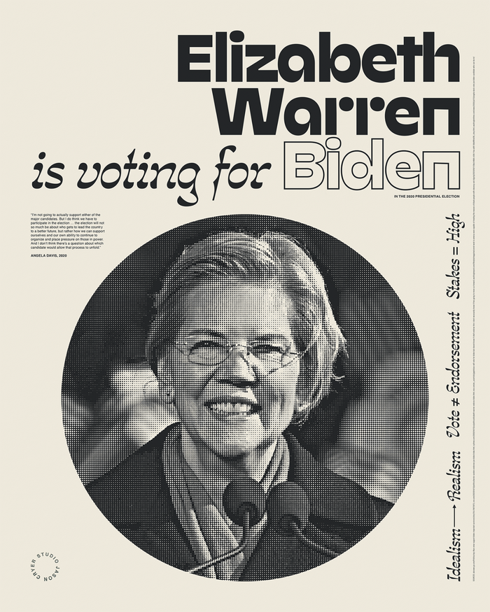 “______ is voting for Biden” posters 6