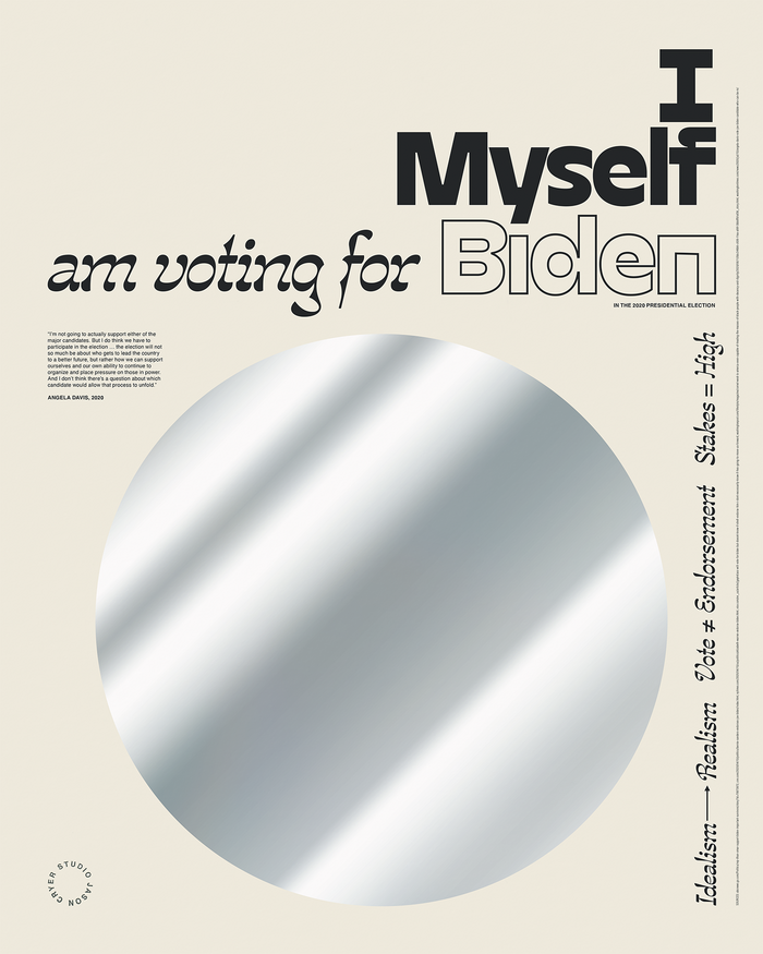“______ is voting for Biden” posters 7