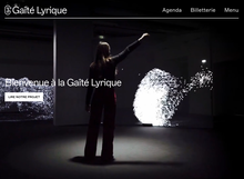 La Gaîté Lyrique website