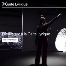 La Gaîté Lyrique website