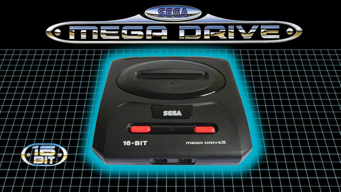 16-bit Mega Drive box.
